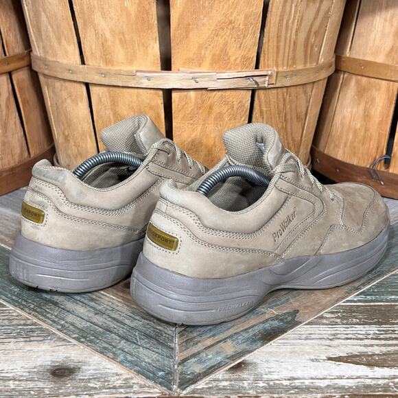 Rockport ProWalker Catalyst 2 Tan Nubuck Leather Comfort Walking Shoes Mens 9 - Picture 5 of 11